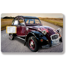 Load image into Gallery viewer, Citroën 2CV - Bank card sticker, available in two sizes.