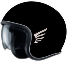 Charger l'image dans la galerie, 2 Stickers, Ailes d'Hermés, Rétro-Réfléchissants pour Casques, Moto, vélo, trottinette