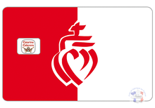 Load image into Gallery viewer, Coeur Vendéens - Sticker pour carte bancaire, disponible en deux formats.