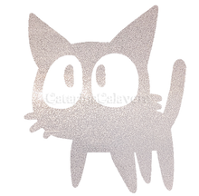 Charger l'image dans la galerie, 2 Stickers, Chat dans les phares, Rétro-Réfléchissants pour Casques, Moto, vélo, trottinette