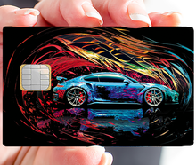 Load image into Gallery viewer, Deutch motorsport - Sticker pour carte bancaire, disponible en deux formats.