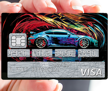 Load image into Gallery viewer, Deutch motorsport - Sticker pour carte bancaire, disponible en deux formats.