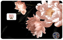 Load image into Gallery viewer, Douces fleurs - Sticker pour carte bancaire, disponible en deux formats.