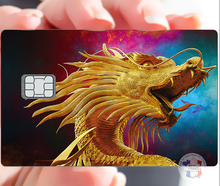 Load image into Gallery viewer, Année du dragon - sticker pour carte bancaire, format US
