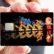 Charger l'image dans la galerie, Dragon Chinois- sticker pour carte bancaire