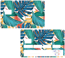 Load image into Gallery viewer, Feuille de couleurs - Sticker pour carte bancaire, disponible en deux formats.