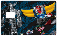 Charger l'image dans la galerie, Tribute to GOLDORAK – Sticker pour carte bancaire, disponible en deux formats.