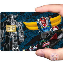 Charger l'image dans la galerie, Tribute to GOLDORAK – Sticker pour carte bancaire, disponible en deux formats.