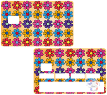 Charger l'image dans la galerie, Flowers spirit - Sticker pour carte bancaire, disponible en deux formats.