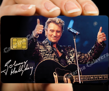 Load image into Gallery viewer, Johnny, Sticker pour carte bancaire, format US