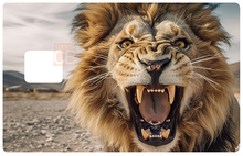 Charger l'image dans la galerie, Lion - Sticker pour carte bancaire, disponible en deux formats.