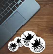 Charger l'image dans la galerie, Sticker PEW PEW - MADAFAKAS !