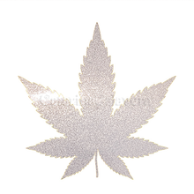 Charger l'image dans la galerie, 2 Stickers, Marijuana, Rétro-Réfléchissants pour Casques, Moto, vélo, trottinette