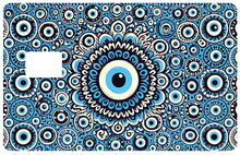 Load image into Gallery viewer, Nazar boncuğu - Sticker pour carte bancaire, format US