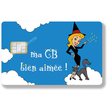 Charger l'image dans la galerie, Ma CB bien aimée!, Sticker pour carte bancaire, format US