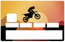 Charger l'image dans la galerie, Sunset Motocross - Sticker pour carte bancaire, disponible en deux formats.
