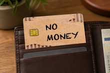 Charger l'image dans la galerie, No Money, Sticker pour carte bancaire, format US