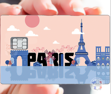 Charger l'image dans la galerie, Paris 2024, Sticker pour carte bancaire, format US