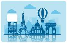 Load image into Gallery viewer, Paris 2024 - Sticker pour carte bancaire, disponible en deux formats.
