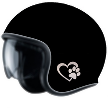 Charger l'image dans la galerie, 2 Stickers, Amour des animaux, Rétro-Réfléchissants pour Casques, Moto, vélo, trottinette