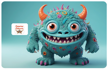 Charger l'image dans la galerie, Petit Demon - Sticker pour carte bancaire, format US