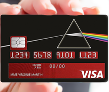 Load image into Gallery viewer, Bank card sticker, The Great Wave off Kanagawa from Hokusai