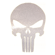 Charger l'image dans la galerie, 2 Stickers, Skull, Rétro-Réfléchissants pour Casques, Moto, vélo, trottinette