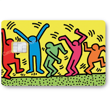 Load image into Gallery viewer, Rave Party - Sticker pour carte bancaire, disponible en deux formats.