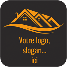 Charger l'image dans la galerie, Stickers personnalisés carrés avec coins arrondis – Disponibles en 4, 5, 7, 10 et 15 cm