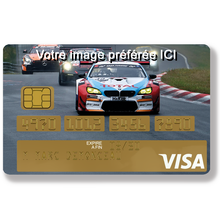 Load image into Gallery viewer, Personalized sticker for credit card, with your favorite image