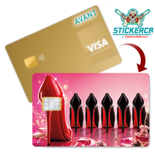 Charger l'image dans la galerie, Stiletto - Sticker pour carte bancaire, Format US