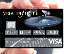 Load image into Gallery viewer, Visa Infini et au dela - sticker pour carte bancaire, disponible en 2 formats de carte bancaire