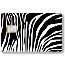 Load image into Gallery viewer, Zebra - bank card sticker