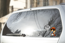 Load image into Gallery viewer, Sticker, Bébé à bord !  Tribute to Luffy (fanart)