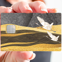 Load image into Gallery viewer, Les cigognes - Sticker pour carte bancaire, disponible en deux formats.