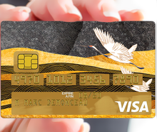 Load image into Gallery viewer, Les cigognes - Sticker pour carte bancaire, disponible en deux formats.