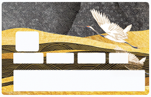 Load image into Gallery viewer, Les cigognes - Sticker pour carte bancaire, disponible en deux formats.