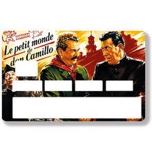 Lade das Bild in den Galerie-Viewer, Don Camillo, limitierte Auflage 100 Ex-Aufkleber für Bankkarten, 2 Bankkartenformate verfügbar