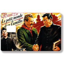 Lade das Bild in den Galerie-Viewer, Don Camillo, limitierte Auflage 100 Ex-Aufkleber für Bankkarten, 2 Bankkartenformate verfügbar