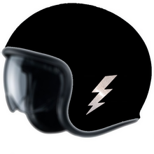 Charger l'image dans la galerie, 2 Stickers, Eclair, Rétro-Réfléchissants pour Casques, Moto, vélo, trottinette