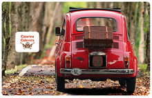 Load image into Gallery viewer, Cinquecento Fiat 500 - sticker pour carte bancaire, format US