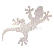 Charger l'image dans la galerie, 2 Stickers, Geko, Rétro-Réfléchissants pour Casques, Moto, vélo, trottinette