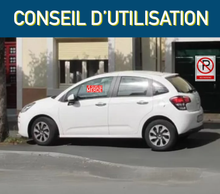 Load image into Gallery viewer, Stickers, Je suis garé comme une merde, 12 stickers