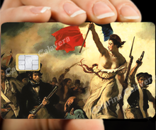 Charger l'image dans la galerie, Liberté, egalité, fraternité - Sticker pour carte bancaire, disponible en deux formats.