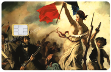 Charger l'image dans la galerie, Liberté, egalité, fraternité - Sticker pour carte bancaire, disponible en deux formats.