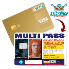Charger l'image dans la galerie, LEELOO Multi Pass – Sticker pour carte bancaire, disponible en deux formats.