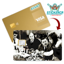 Charger l'image dans la galerie, Les Tontons Flingueurs, édition limitée 100 ex - Sticker pour carte bancaire, disponible en deux formats.