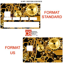 Load image into Gallery viewer, Pascal 500 francs - sticker pour carte bancaire