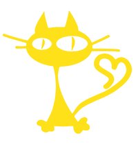 Load image into Gallery viewer, Chat amoureux, disponible en 10 couleurs