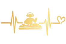 Load image into Gallery viewer, Mon coeur bat pour la musique, disponible en 10 couleurs